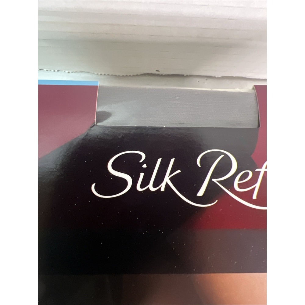 Hanes Silk Reflections Quicksilver Control Top Pantyhose Sandalfoot Sz EF #717 - Picture 4 of 8